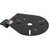 GuardDogg by Buyers 851453 Beacon Light Bracket for Headache Rack | Mount Beacon-Style Warning Lights To A GuardDogg Rack With Carbon Steel Strength, Included Hardware, And Matte Black Finish