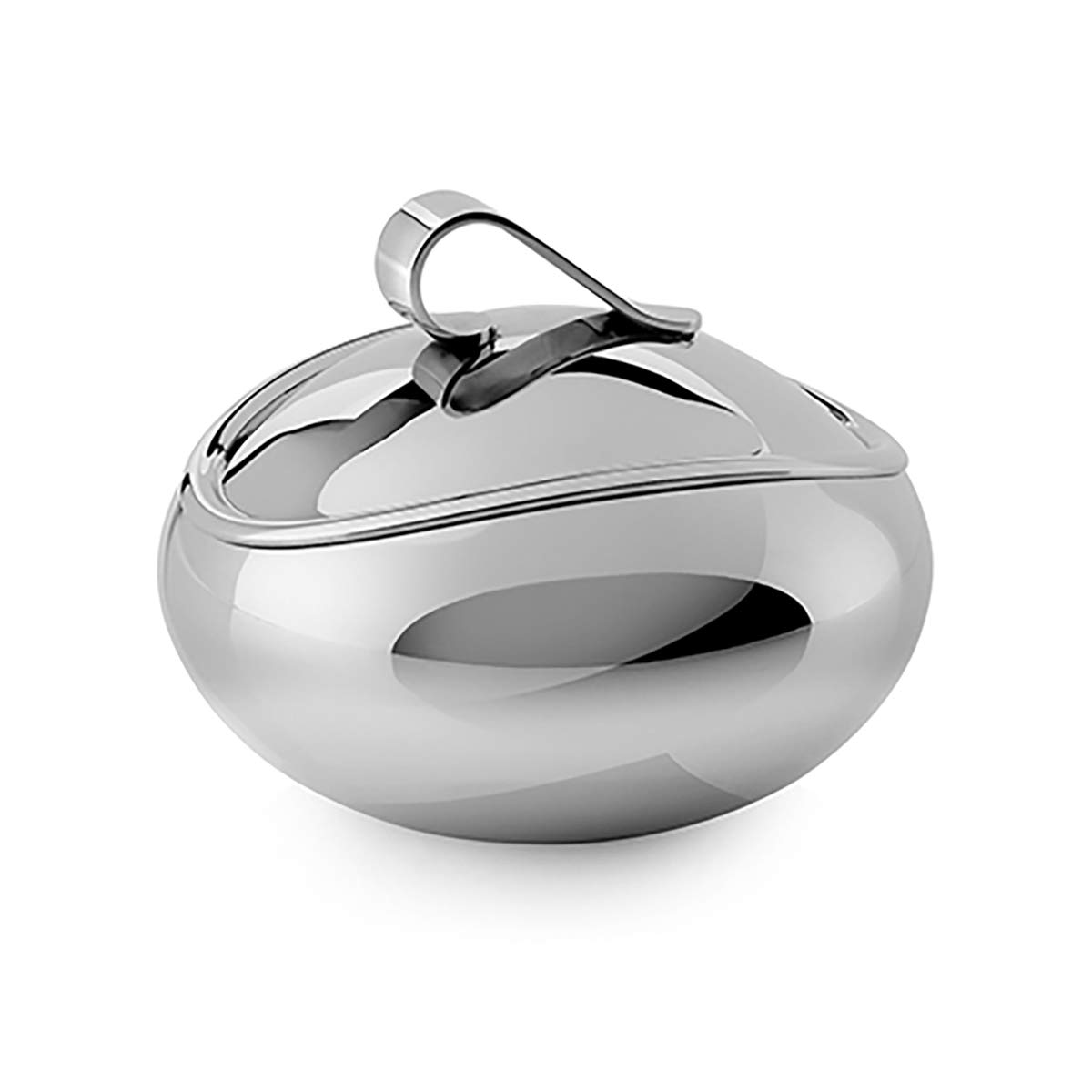 Robert Welch Drift Sugar Pot with lid. 150 ml.