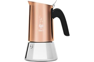 Bialetti Venus Induction 6-Cup Stainless Steel Stovetop Espresso Maker, Copper