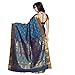Janasya Indian Women's Multicolour Silk Saree With Unstitched Blouse