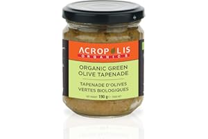 Acropolis Organics Green Olive Tapenade, 190g