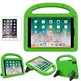 Suplik EVA Foam Shockproof LightWeight Handle Stand Case with Screen Protector and 2 in 1 Stylus Pen for iPad Mini 1 2 3 - Green