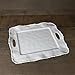 Beatriz Ball Alegria Rectangular Tray with Handles, White