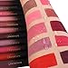 Shouhengda Christmas Gift Pack Lip Gloss Kit: 12 Colors Matte Liquid Lipstick Set Cosmetic Mist & Velvet Long Lasting Lipstick for Women Mother's Day Present