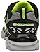 Skechers Kids Electronz Blazar Sneaker (Little Kid/Big Kid),Silver/Black,12.5 M US Little Kid