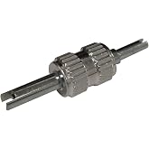 Mastercool 81290 Valve Core Remover &amp; Installer &ndash; Double-Ended Tool for R12/R134a Standard, JRA, and Eaton Large Bore Valve Cores