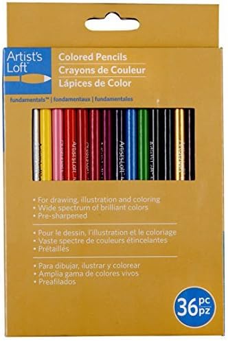 Amazon Com Artist S Loft Fundamentals Colored Pencils By Artists Loft