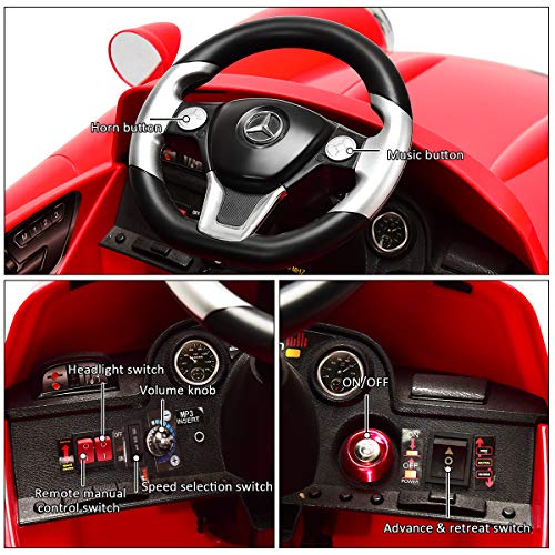 2 Costzon+Mercedes+300SL+Electric+Vehicle