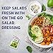 Kraft Ranch Fat Free Single Serve Salad Dressing (60 ct Pack, 1.5 oz Packets)