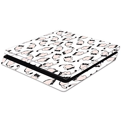 MightySkins Skin Compatible with Sony PS4 Slim Console - Raining Cats | Protect…