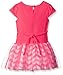 Youngland Girls' Little Textured Knit Drop Waist Tutu Dress