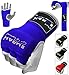 EMRAH Pro Boxing Hand Wraps Inner Gloves for Punching Padded Bandages Under Mitts, Quick Wraps, Fist Protector - MMA, Muay Thai, Kickboxing & Martial Arts Training (Blue, Small)