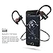 Bluetooth Headphones, Wirezoll Wireless Sports Stereo In Ear Earphones with Microphone & Running Belt, Sweatproof Earbuds for Gym Running Workout Exercise, (AptX, Noise Cancelling, Hands-free calls)