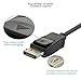 FEMORO DisplayPort to DVI Adapter 5-Pack, Display Port DP to DVI-I Adapter 1080P for All DP Port Computer, Laptop, Desktop - Black