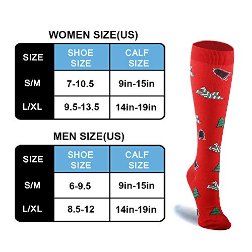 image for HLTPRO 20-30 mmHg Compression Socks Women & Men - Compression Stocking