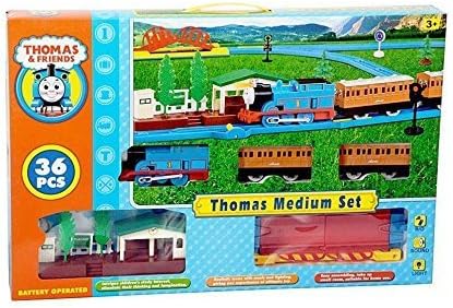 MIZPAH ENTERPRISE Thomas and Friends Train Set for Kids (36 Pcs)