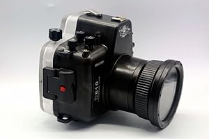 Polaroid SLR Dive Rated Waterproof Underwater Housing Case For The Nikon D810 Camera with a 105mm Lens