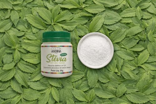 Adoçante Stévia Color Andina 20g-2 potes