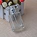 Enslz 30ML Portable Transparent Glass Perfume Empty Bottle Refillable Atomizer For Travel (Transparent)