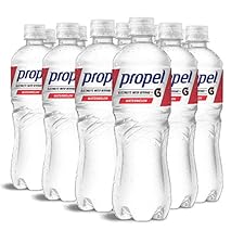 Propel, Watermelon, Zero Calorie Water Beverage with Electrolytes & Vitamins C&E, 24 Fl Oz (Pack of 12)