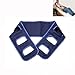 Transfer Belt Lift Sling Wheelchair Slide Board Transfer Turner Patient Care Transport Safety Mobility Aids Equipment Nursing Gait Belt for Elderly Disabled (Blue)