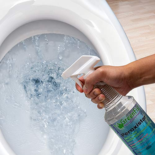 GreenFist PeroxiStar Hydrogen Peroxide Multi Surface Cleaner Disinfectant [Ready to Use], (Spray Bottle 32 oz) - Thumbnail 4