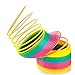 Kicko Jumbo Rainbow Coil Spring - 7 Inch Magic Toy Stretches Over 43 Feet - for Parties, Birthdays