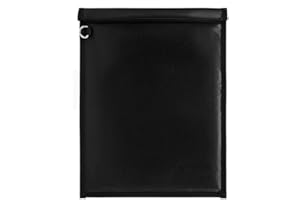 Faraday Bag for Phone, RFID Signal Blocking Pouch Cell Phone Car Key Shielding Case Anti Tracking GPS Protection(M) Black