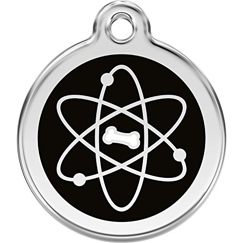 Red Dingo Personalized Atom Pet ID Dog Tag (Large)