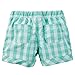 Carters Baby Girls Pull-On Gingham Poplin Shorts