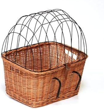 wicker pet basket