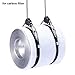 MAXBRHYDRO Game pad 2 Pack 10 ft Extension 2 Pair of 1/8 Inch Heavy Duty Adjustable Rope Clip Hanger (Black)