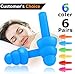 Ear Plugs 6 Pairs Noise Cancelling Reusable Earplugs for Sleeping and Swimming; Soft and Comfortable for Shooting Hearing Protection Noise Reduction with Carry Case (Mix Colour)