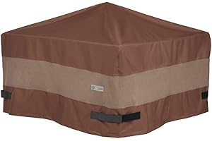 Duck Covers Ultimate Waterproof 40 Inch Square Fire Pit Cover, Patio Furniture Covers