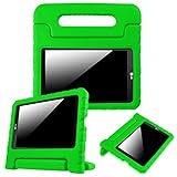 Fintie LG G Pad 7.0 Kiddie Case - Light Weight Shock Proof Convertible Handle Stand Kids Friendly for LG G Pad V400 / V410 (LTE) / VK410 / UK410 / LK430 (G Pad F7.0) 7-Inch Android Tablet, Green