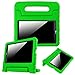 Fintie LG G Pad 7.0 Kiddie Case - Light Weight Shock Proof Convertible Handle Stand Kids Friendly for LG G Pad V400 / V410 (LTE) / VK410 / UK410 / LK430 (G Pad F7.0) 7-Inch Android Tablet, Green
