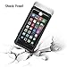 FITFORT  Waterproof Clear Protective Case for iphone 6/6s Plus (5.5-Inch) - Black&Crystal
