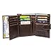 I.M.P Allin1 Genuine Leather RFID Blocking Mens Wallets Trifold