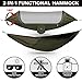 ETROL Upgraded 2 in 1 Large Camping Hammock with Mosquito Net, Pop-Up Lightweight Portable Hanging Hammocks with Tree Straps, Swing Sleeping Hammock with Net for Outdoor, Hiking, Backpacking, Travel