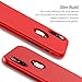 iPhone X/iPhone Xs Case, ROCK [Royce] - Red [Ultra Thin][Heavy Duty][Metal Texture Side Buttons][Dual Layered][Slim Fit][Hard PC + Soft TPU] for Apple iPhone X/iPhone Xs