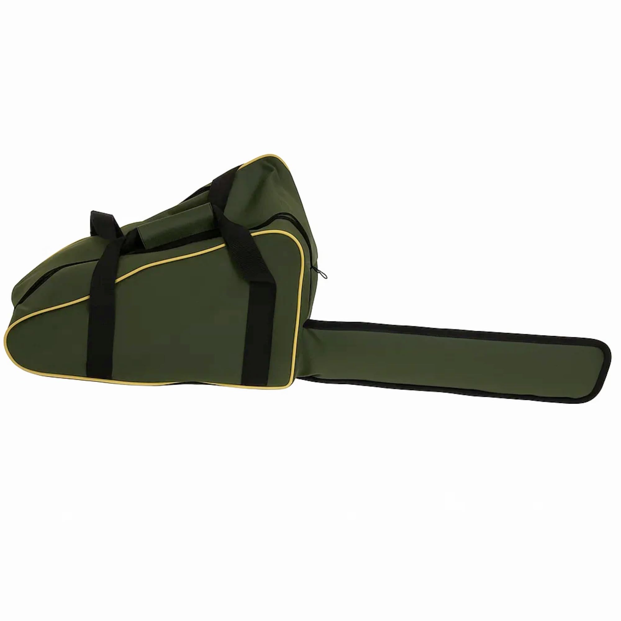 Poweka Chainsaw Bag Carrying Case Portable Protection Holder Fit for Stihl Husqvarna 12''/14'' Chainsaw Storage Bag (Dark Green)