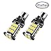 GZTC [New Upgraded] 912 921 LED Backup Light Bulbs High Power 3030 24-SMD Chipsets Extremely Bright Error Free T15 906 W16W for Back Up Lights Reverse Lights, 6500K White (Pack of 4)