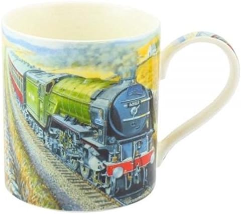 Age Of Steam Fine Art Watercolour China Gift Mug Steam Train