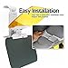ZONETECH Day and Night Anti-Glare Car Windshield Visor - Premium Quality Universal Sunshade and Anti-Dazzle Night-time Driving Auto Accessory