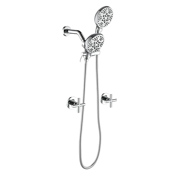 2 HANDLE SHOWER FAUCET SHOWER SYSTEM COMPLETE 2...