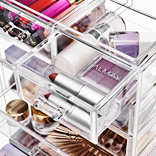 Sorbus Acrylic Makeup Organizer Organization and Storage Case for