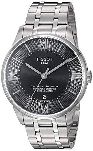 Tissot Men's 'T-Classic' Swiss Stainless Steel Automatic Watch, Color:Silver-Toned (Model: T0994081105800)