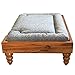 828 Pet Supplies | Medium Orthopedic Memory Foam Dog/Pet Bed – Acorn Style – Raised Dog Bed – Carved Legs – Stain Resistant Cushion – Luxurious Pet Sofathumb 2