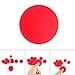 Yosoo 10Pcs Magic Sponge Ball 4.5cm Soft Red Close-Up Comedy Trick Props for Magicians Street Performance and Comedy Shows Professional Quality