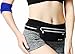 Running Belt Fitness Belt UltraSlim Workout Sport Waist Pack 2 Pockets Expandable iPhone 6S Plus/6 Plus/6S and Accessories,3M Reflective, Running Hiking Cycling,Water Resistance,Super Light-HongToo